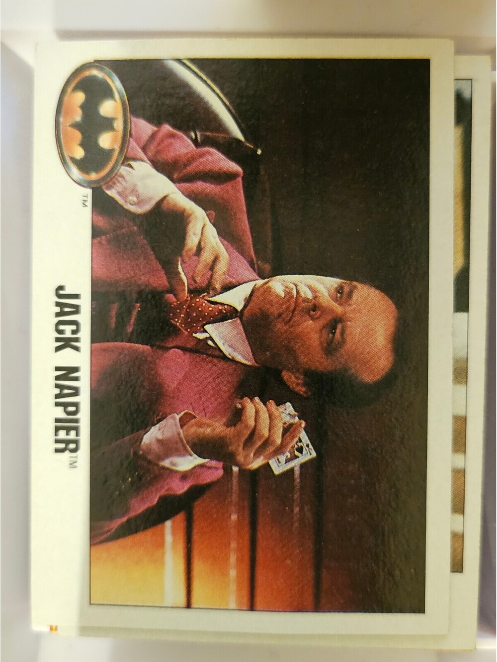 1989 Topps BATMAN Movie Cards - SINGLES-#5-Jack Napier- The Joker Jack Nicholson